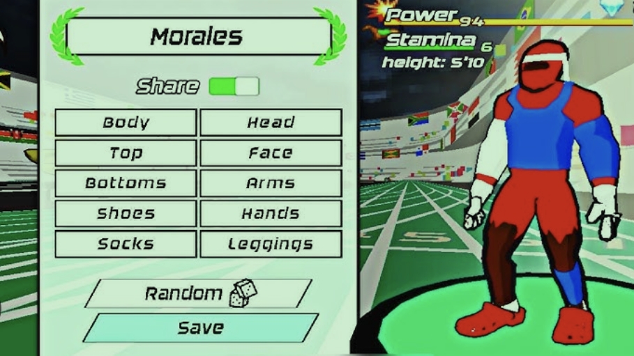 A screenshot of the Speed Stars game interface showing how to play